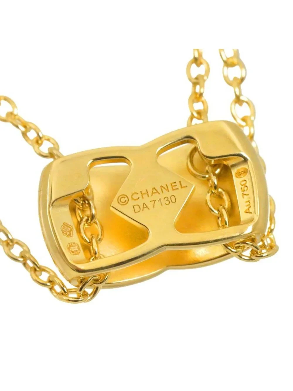 Chanel Coco Crush Necklace 40 18k YG Yellow Gold 750 Certificate